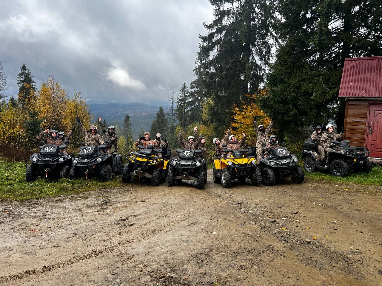 Квадроцикли в Карпатах фото 1